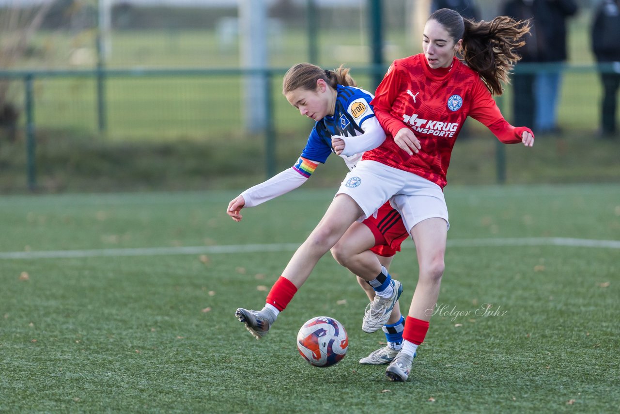 Bild 353 - wBJ Hamburger SV - Holstein Kiel : Ergebnis: 8:0